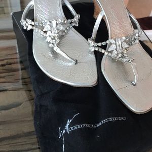 Giuseppe zanotti jeweled sandles